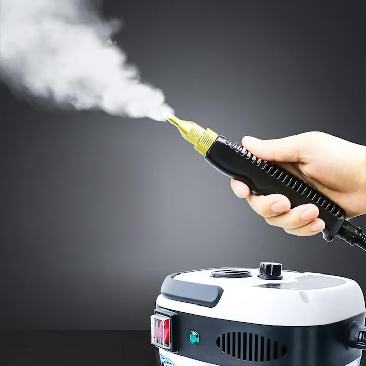 Aparat de curatat cu abur profesional 2500W, Rezervor 1L, pentru Bucatarie si Baie