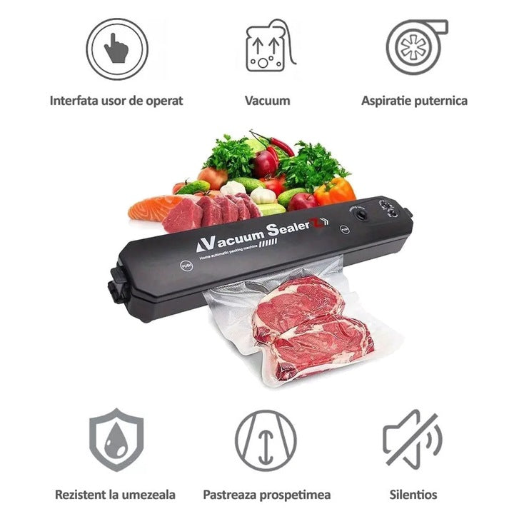 Aparat de Vidat si Sigilat Alimente Vacuum Sealer