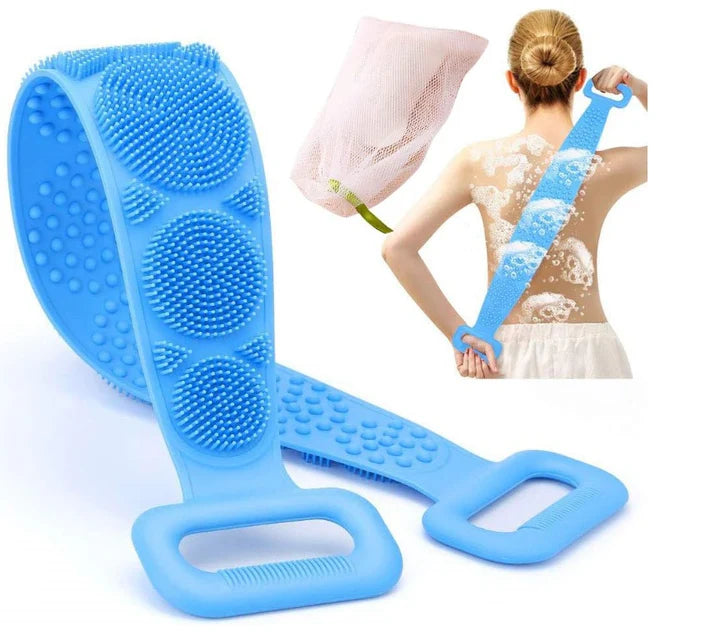 Banda din Silicon pentru Masaj si Exfoliere Spate – Reutilizabila si Usor de Curatat