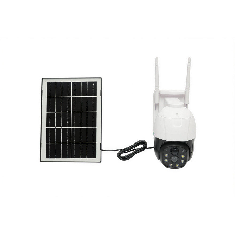 Camera Supraveghere 4G cu Panou Solar, Exterior, Slot Cartela SIM, Senzor Miscare