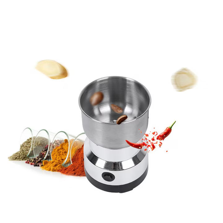 Rasnita Electrica pentru Cafea Condimente si Cereale, 150W, Cutit Inox