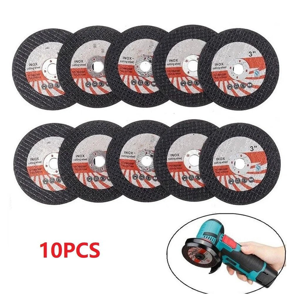 Set 10 Discuri Taiere Inox si Metal, 75mm, pentru Mini Polizor Unghiular